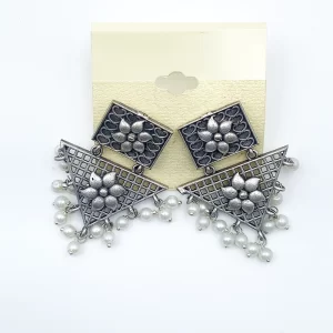 Arira traditional and elegant oxidised earrings