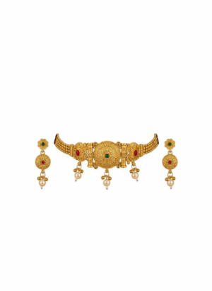 Arira Golden Choker Set